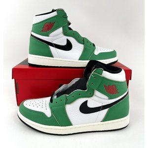 Nike Air Jordan 1 Retro High OG Lucky Green Women's Size 9 Sneakers DB4612-300